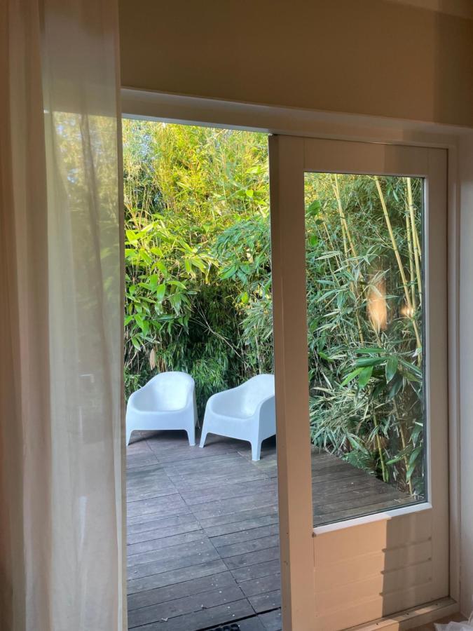 Tiny-House Van Zeecontainers Bij Het Bos Oranjewoud Bagian luar foto